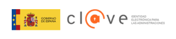 logo integrado en el sistema cl@ve