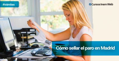 sello paro madrid