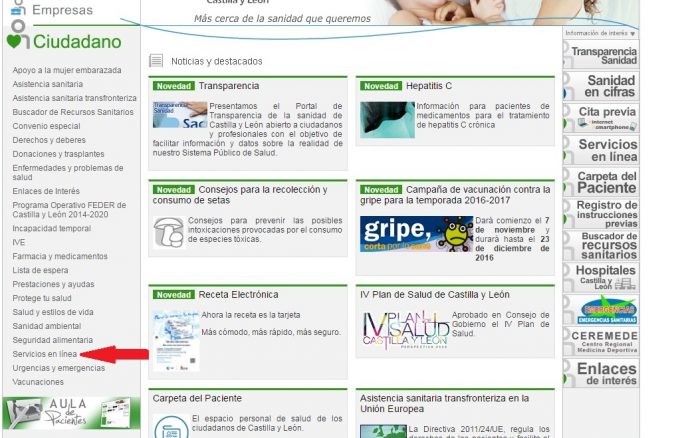 Cita Previa con su Centro de Salud: Internet, SMS o Teléfono