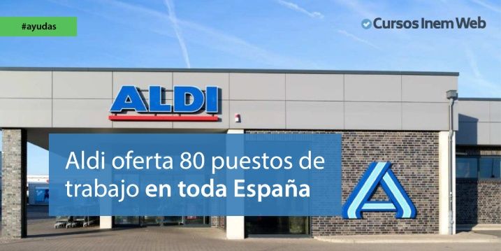 aldi puestos trabajo supermercado