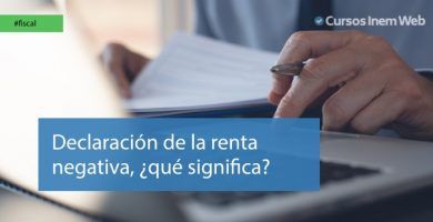 Declaración de la renta negativa